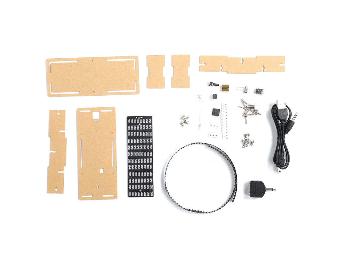 Kit Mali de Display de Espectro Musical com Led e Analisador