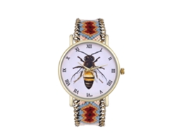 Reloj Casual De Moda Unisex Con Cuerda De Lana Cuarzo Zhoulianfa