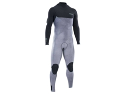 Terno de Neoprene Manga Longa com Zíper Nas Costas Seek Amp 5/4 Mm Cinzento Xsion