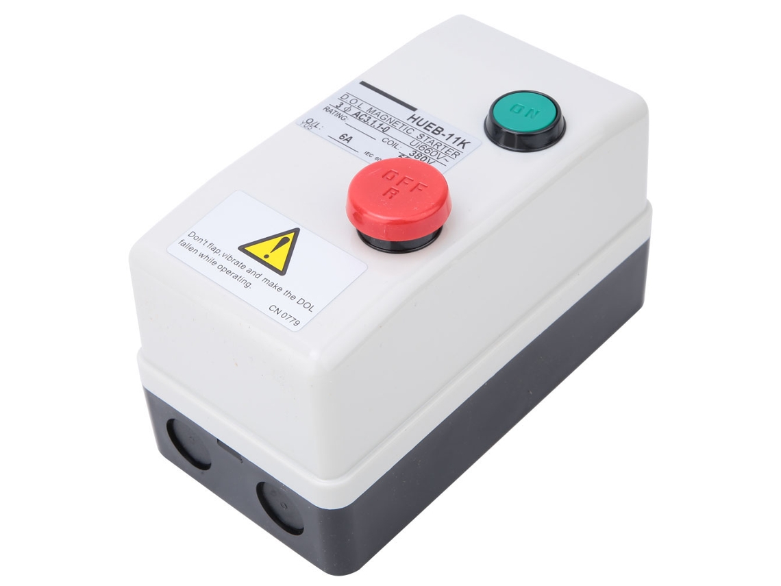 Laxiscreed Comutador Magnético Manual Para Motores 380v, Início Direto 50/60hz Não Reversível