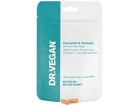 DR.VEGAN Curcumin & Turmeric 30's