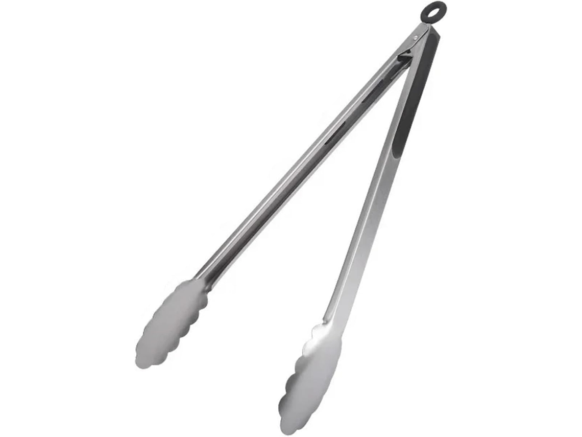 Pinça Genérica Para Churrasco Em Aço Inoxidável, 1 Peça, Pinça Para Fritar Na Cozinha E Camping G 14 Polegadas 35, 56cm