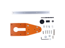 Kit De Guia De Ranurado E Fresado Para Router Com Placa Base De Equilíbrio E Placa De Fresado Circular De 260mm Para Madeira