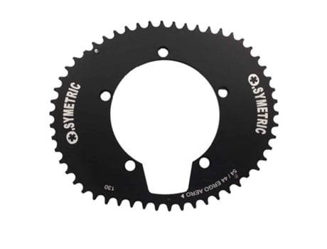 Tabuleiro de disco de bicicleta O.SYMETRIC 130 mm Aero 54T