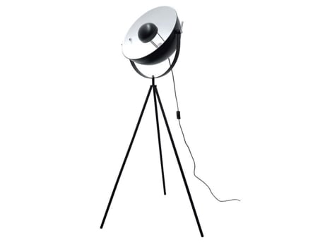 Luminária De Pé Com Tripé De Metal Para Cinema The Concept Factory Alt. 145 Cm Preto