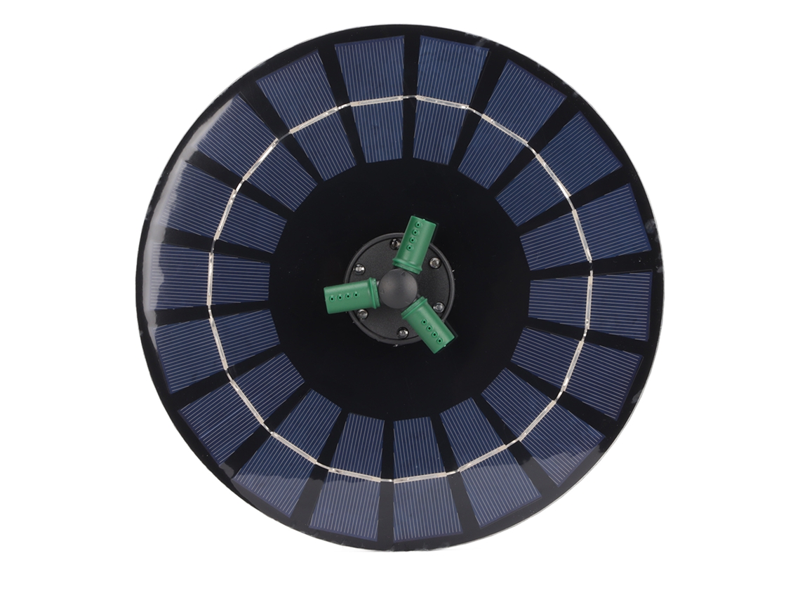 Bomba D'água Solar Flutuante Rgb com Fonte para Jardim Decoração Lago Aquário S/MARCA