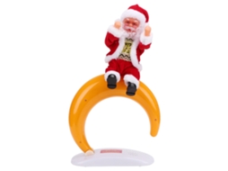 Boneco Papai Noel Dançante com Música Elétrica Natal