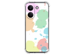 Capa Tumundosmartphone De Silicone À Prova De Choque Para Xiaomi Poco X8 Pro 5g Com Estampa Em Aquarela 5 Desenhos