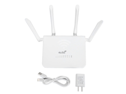 Roteador Sem Fio 4g Lte EOOCOO (slot para Cartão Sim 4g, 4 Antenas de Alta Ganho)