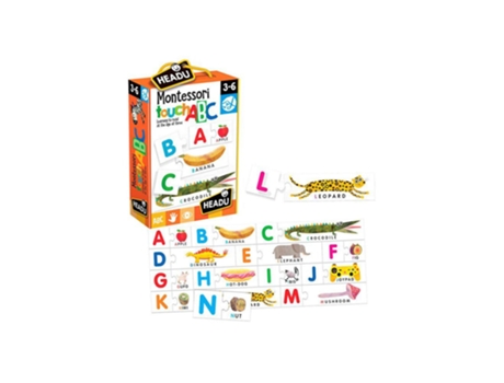 Cpa Toy Montessori Touch Abc Headu