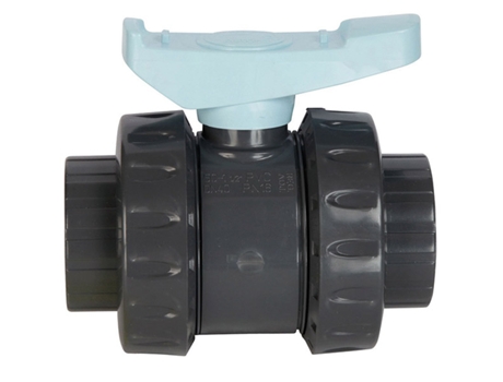 Válvula de Pvc de União Dupla para Colar 50 Mm Pn16 Ast50 ASTORE