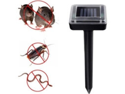 Repelente solar ultrassônico Kabalo 4 para toupeiras, ideal para jardins. Indicado também para momentos, camundongos, ratazanas, etc.