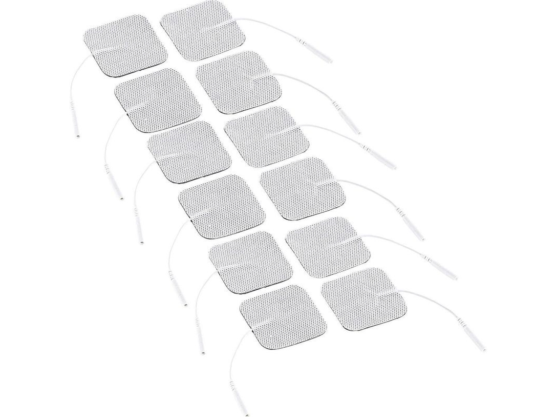 Lurelia Placas De Eletrodo Tens 3 Unidades 5x5 Não-tecido Conforto Diário