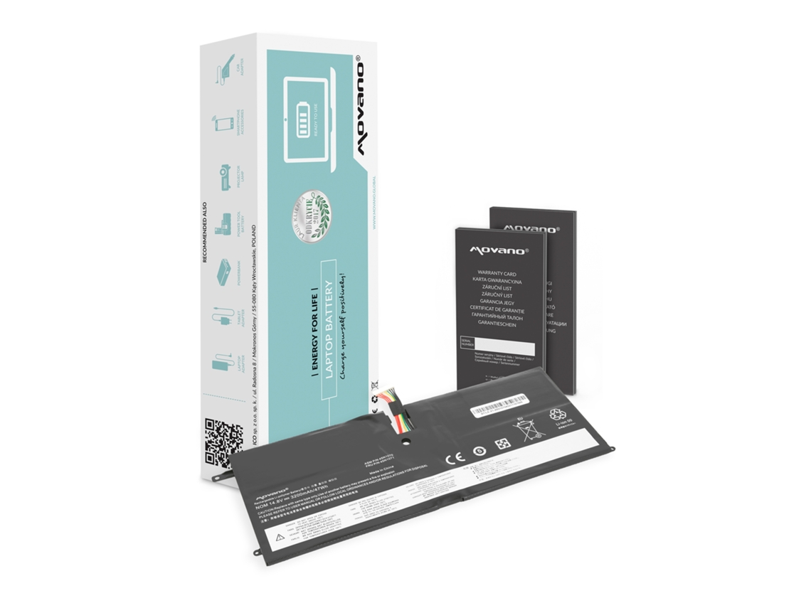 Bateria Movano para Lenovo Thinkpad X1 Carbon
