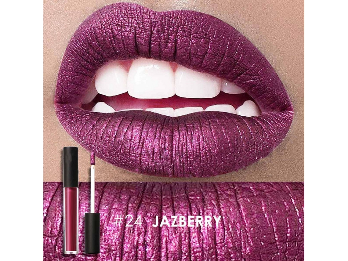 Brillo De Labios Metálico Focallure 9 Largo Duración Impermeable Hidratante Maquillaje Cosmético