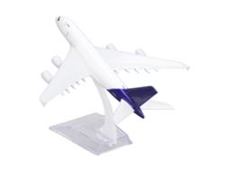 Primerox modelo de Avião em Liga de Alta Simulação com Base para Decoração e Coleção
