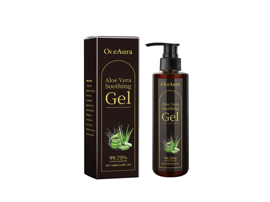 Aloe Vera Calmante para Pele Sensível e Irritada, Hidratação Profunda LAXISCREED