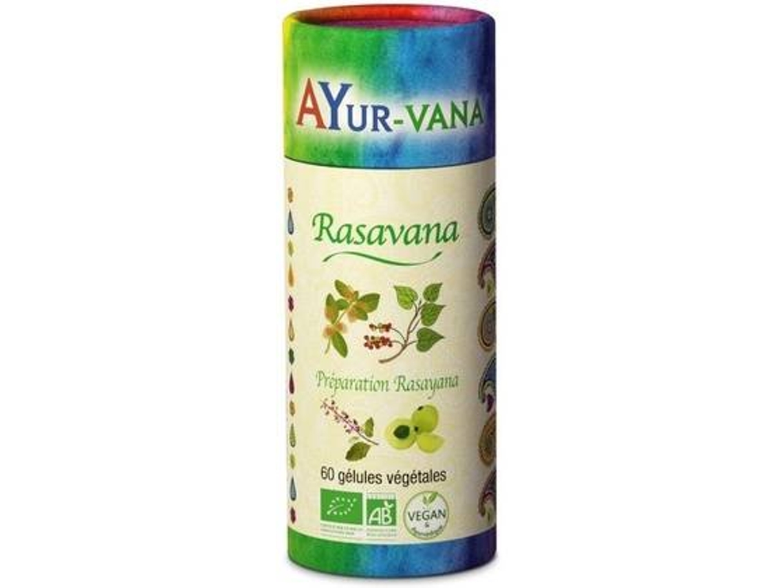 Suplemento Alimentar AYUR-VANA Rasavana Bio (60 cápsulas vegetais de 505mg)
