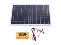 Kit painel solar Primerox 10w 18v com controlador 100a resistente à água IP65 para carro barco RV camping | S/MARCA
