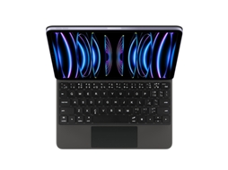 Teclado Bluetooth Para Tablet Lurelia, Compatível Com I Pad Pro 11 2024 Português (m4, Preto, Teclado Bluetooth