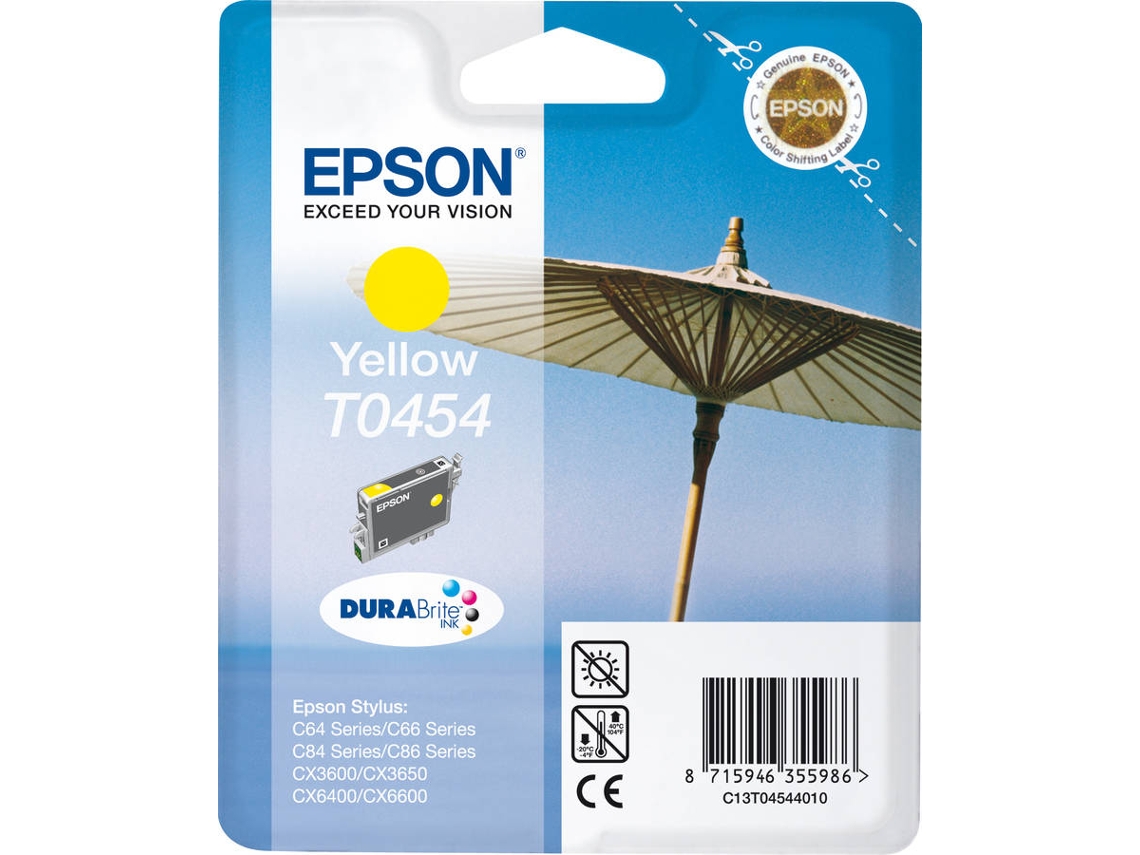TINTA EPSON C64/84/X6400 AMARILLO BLISTE