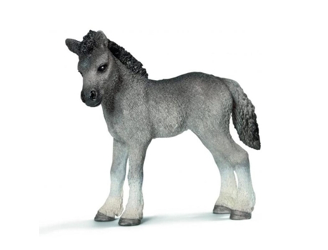 Schleich Schleich-13741 Potro Poni Fell Color Gris 13741