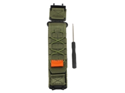 Bracelete De Nylon Para Smartwatch Ajustável Com Fecho Velcro Estilo Esportivo