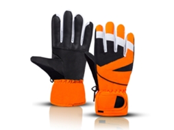 Luvas De Inverno Para Crianças, Luvas De Neve Impermeáveis E Aquecidas Para Exterior E Snowboard