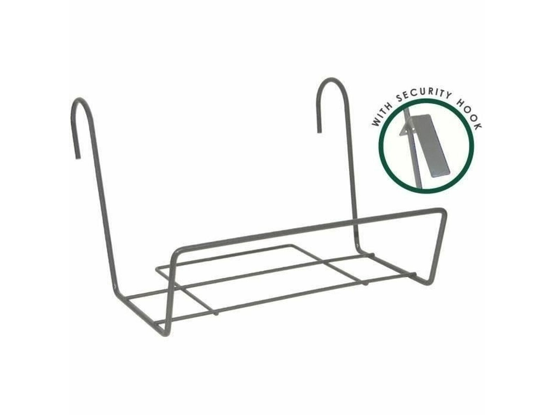 Suporte para Pendurar Floreiras GARDEN ID Balcony Cinzento