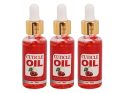 3pcs 30ml Óleo Cutícula Úmido Nutrição Fortalecer Unhas Exfoliante Suavizante Cutícula Portátil
