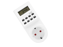 Laxiscreed Tomada Eléctrica Programável Digital Com Temporizador E Interruptor Para Automatizar Elétricos