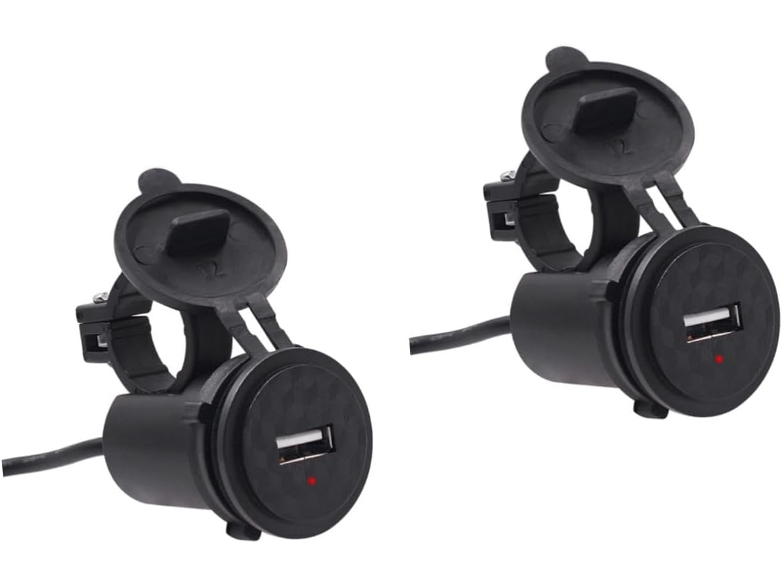 2 Peças de Extensão Usb com Plugue Fêmea À Prova D'água para Carregador, Painel de Motor e Reforma. SFUSHOS