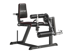 Máquina De Elevação De Pernas Aço, Pu Cor Preto 100x90x105 Cm Sportnow
