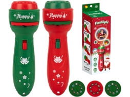 Conjunto De 2-lanternas Projetoras Natal, Lanterna Projetora Infantil, 24 Decorações De Natal Diferentes, Lanterna