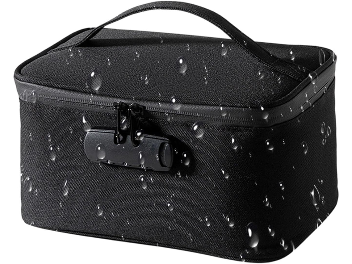 Bolsa Com Cadeado, Perfeita Para Viagens.