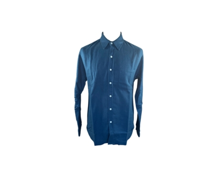 Camisa de Homem COLORFUL STANDARD Organic Flannel Azul (XL)
