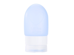 Garrafinha Portátil De Silicone Com Armazenamento E Pressão