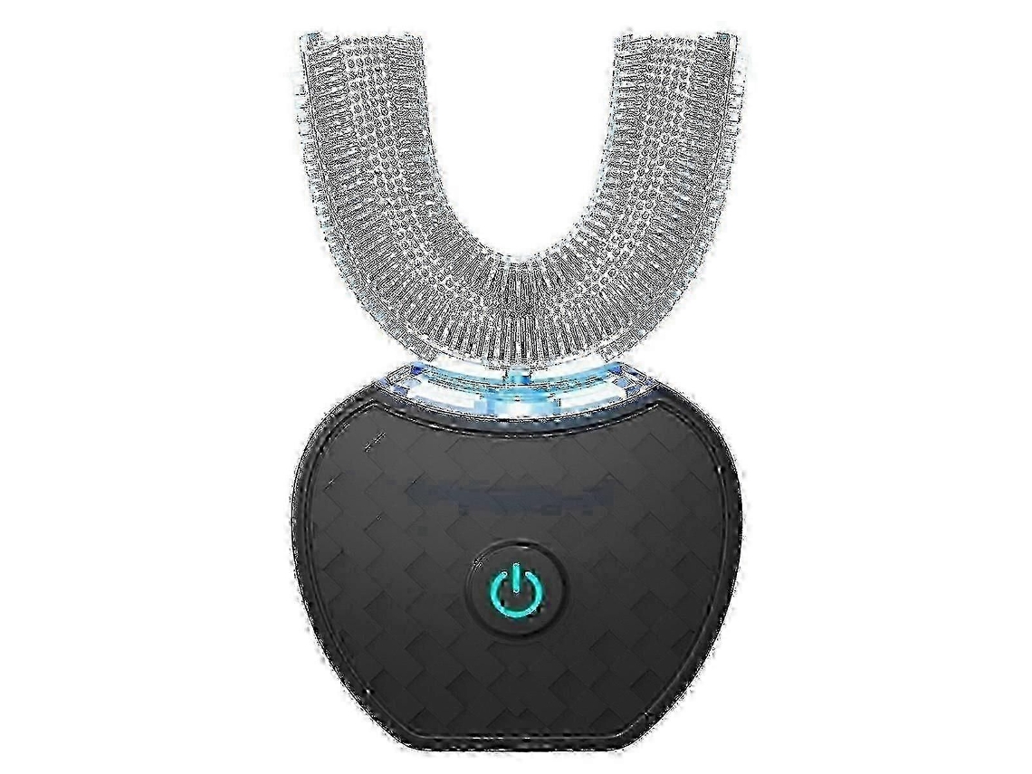 Escova de Dentes Elétrica Ultrassônica, Automática Inteligente em Formato U para Limpeza Comple Ta 360 ​​graus, Clareamento GOKOCO