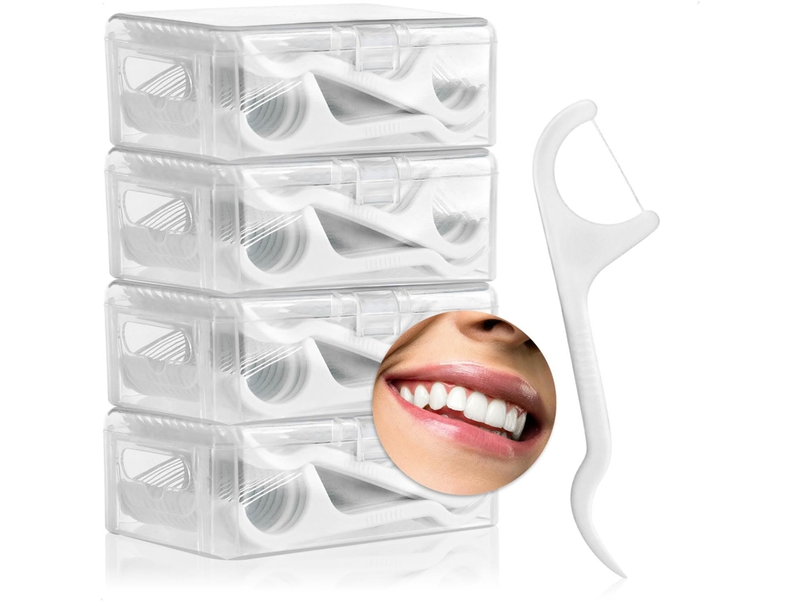 200 Palitos Escova Dental com Dispensador, Cuidado Oral, Não Enxagua ZYBLSSBB