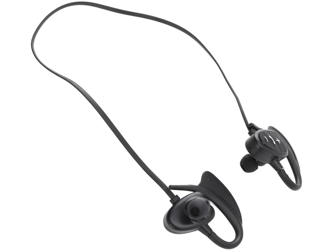 Fones De Ouvido Para Natação, Fones De Ouvido Esportivos Bilaterais Estéreo À Prova D Água Para Mergulho Preto