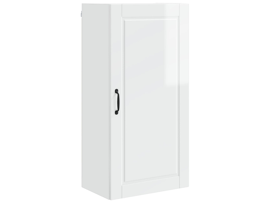 Armário de Cozinha com Porta Branco Brilhante 50x31x100 cm MAISON EXCLUSIVE