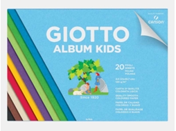GIOTTO 580700 Papel Decorativo Art Paper 20 Folhas