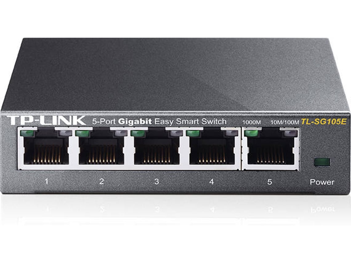 Switch TP-LINK TL-SG105E (5 Portas Gigabit)