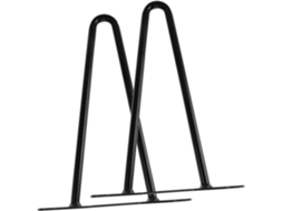 Gatuida 2 Peças Pés De Mesa Em Grampo Cabelo, Resistentes, Em Ferro, Para Móveis, Ideais Para Mesa De Centro E