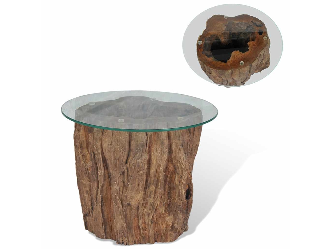 Coffee Table, Coffee Tables Vidaxl Marrom Teca