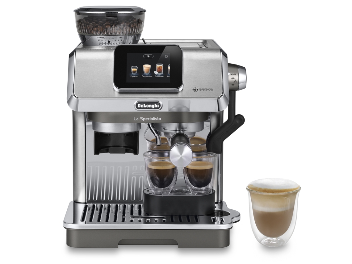 Máquina de Café Manual DELONGHI La Specialista Touch EC9455.M (15 bar - Café Grão)