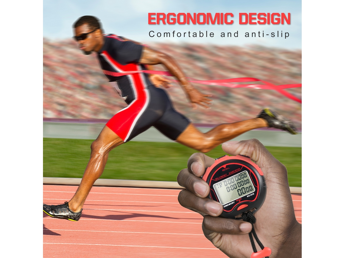 Yncm-cronômetro Digital Profissional Abs Impermeável Para Esportes