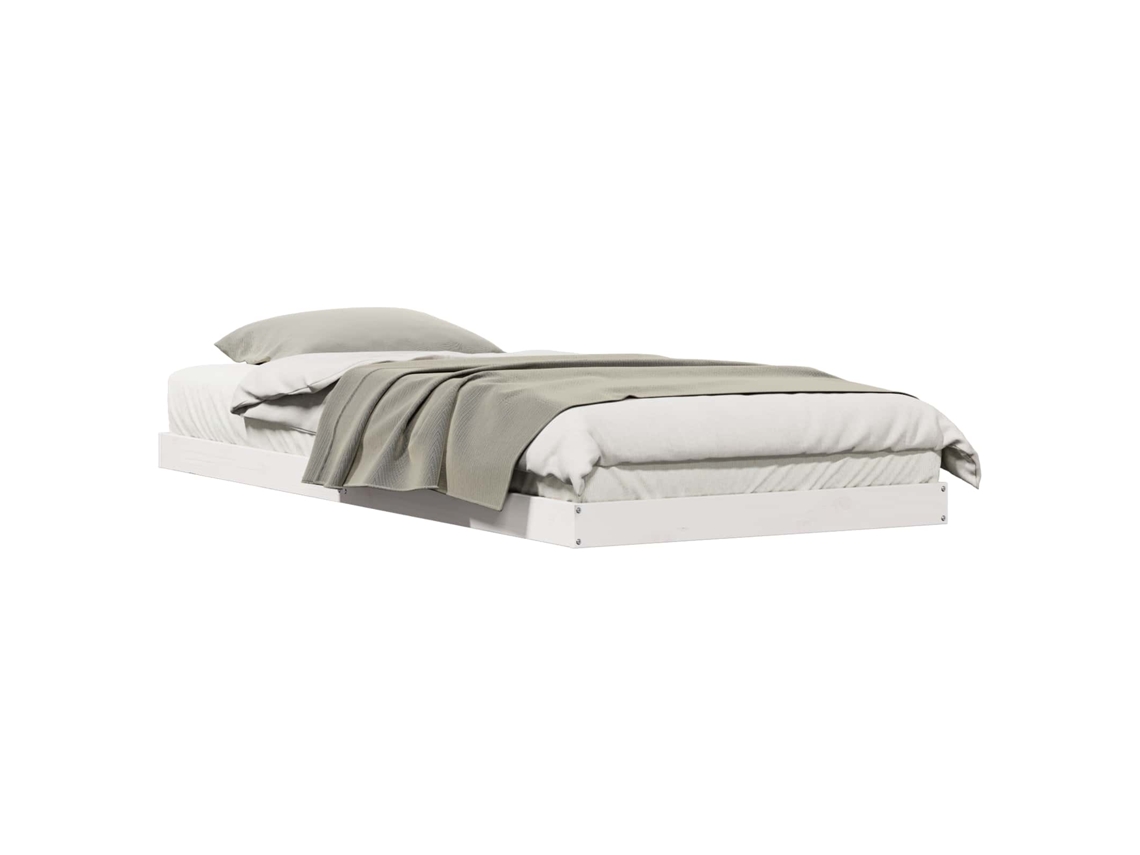 Estrutura de Cama de Chão Branco 213.5 X 104 X 9 Cm MAISON EXCLUSIVE