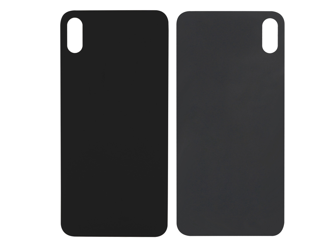 Tampa traseira de vidro do iPhone Xs, substituição da porta de bateria