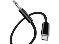 Cabo Adaptador Usb c Macho para Áudio de 3,5 Mm Compatível com os Modelos Mais Recentes. SFUSHOS